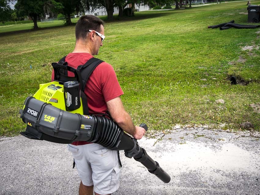 Ryobi 40V 625 CFM Backpack Blower Review RY40440 PTR