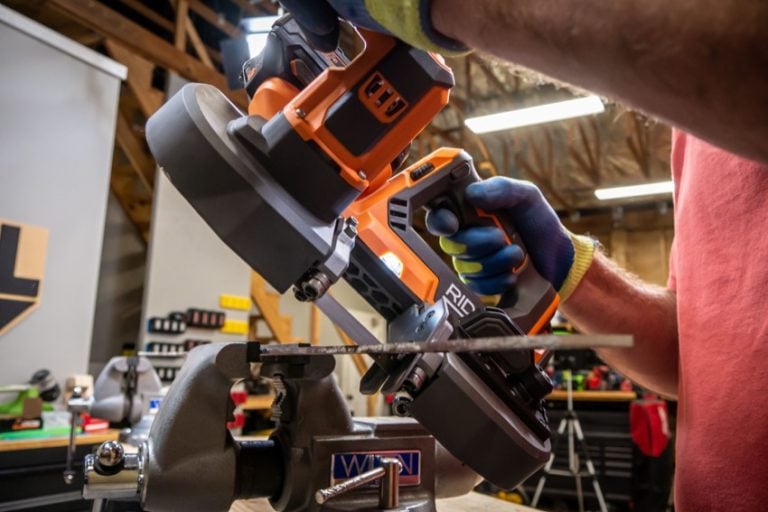 Ridgid V Compact Cordless Band Saw Review R B Ptr