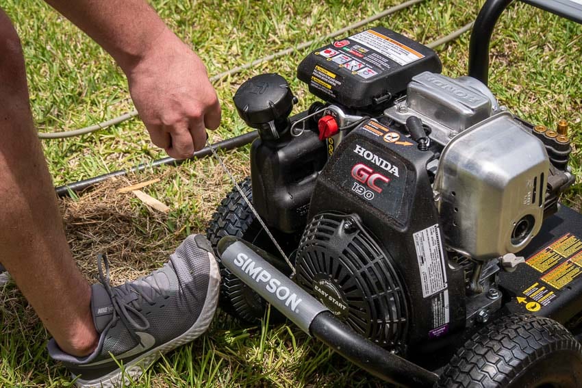 Simpson 3200 PSI Pressure Washer Review MSH3125 S PTR