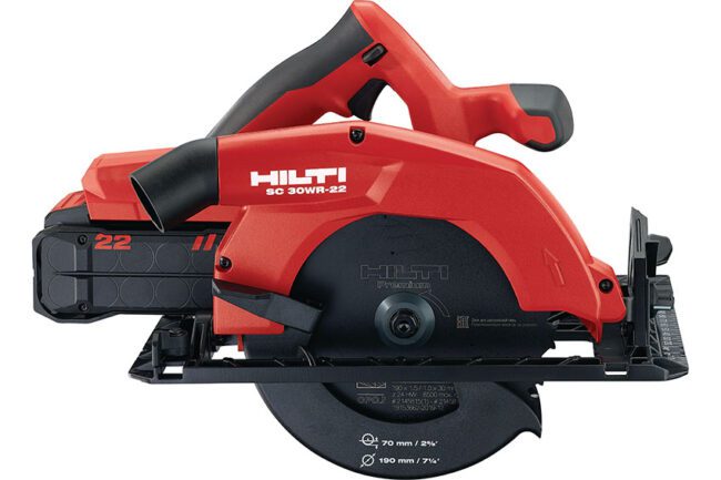 Hilti Nuron Cordless Circular Saw SC 30WR 22 Pro Tool Reviews