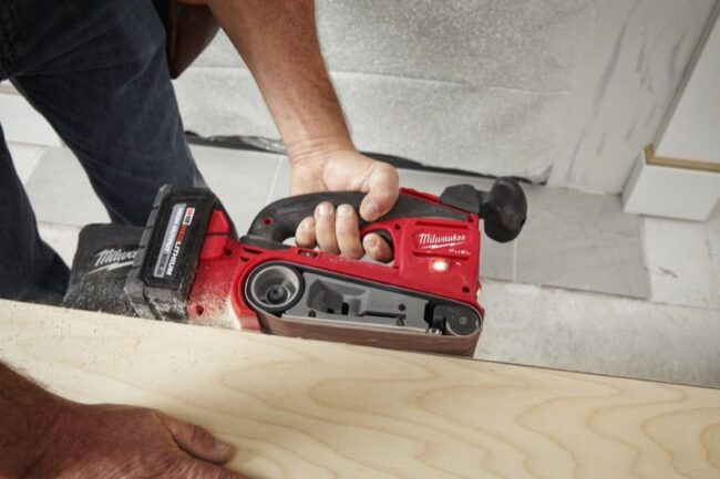 Milwaukee M18 Fuel Cordless Belt Sander 2832 Pro Tool Reviews