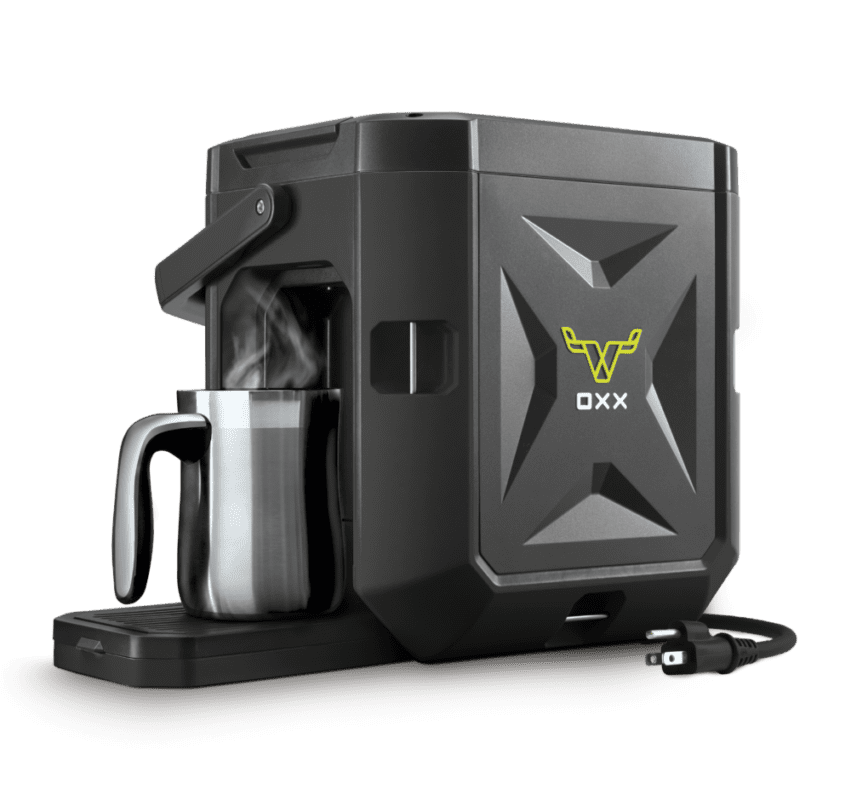 Cordless jobsite store coffee maker