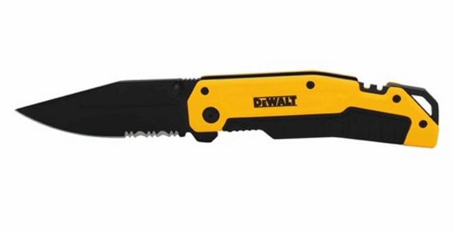 DEWALT 3-1/2 in. Folding Knife with Carbon Fiber Handle DWHT10314