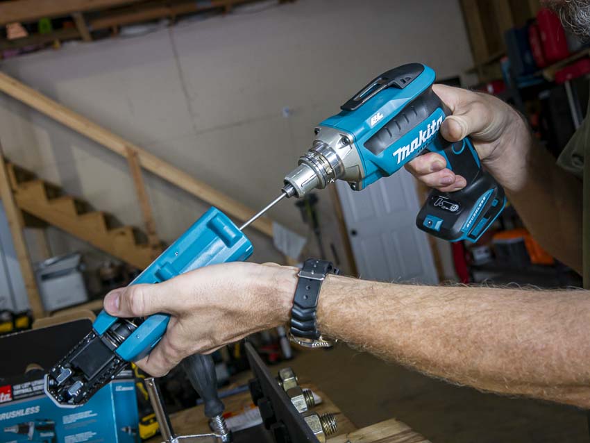 Makita Cordless 18V Drywall Screwdriver with Collated Autofeed