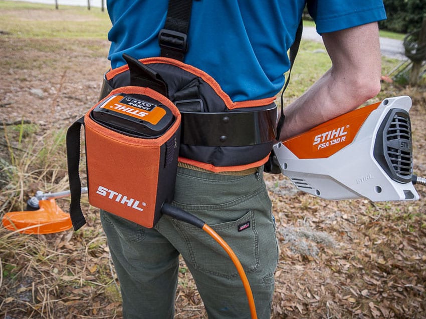 Stihl battery trimmer outlet review