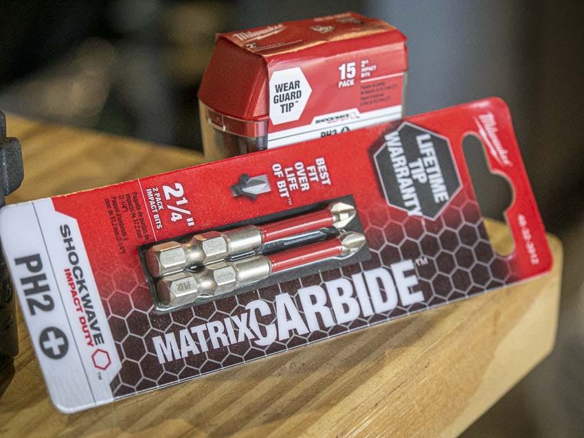 Milwaukee shockwave matrix carbide impact bits sale