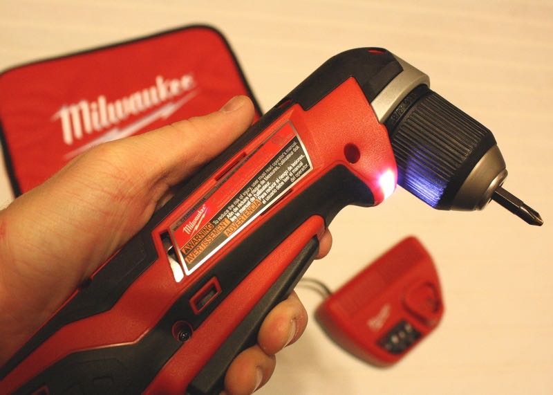 Milwaukee m12 right on sale angle drill