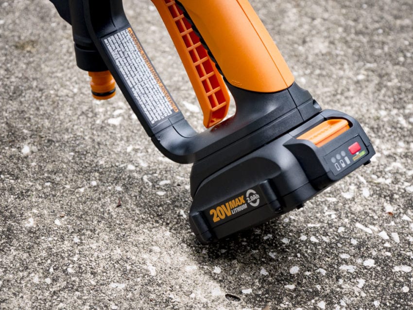 Worx 20v hydroshot discount portable power cleaner