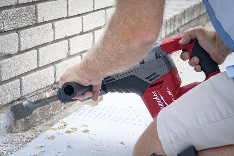 Cordless chisel deals hammer