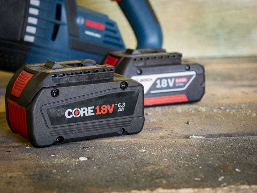 Introducing the Bosch 18V 6.3 PROcore battery