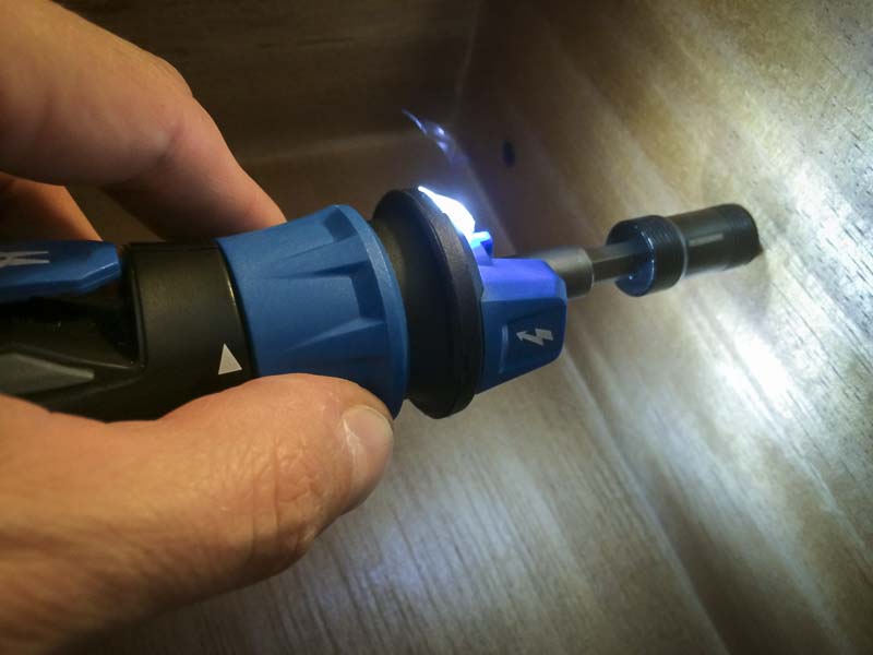 Hammerhead on sale rechargeable screwdriver