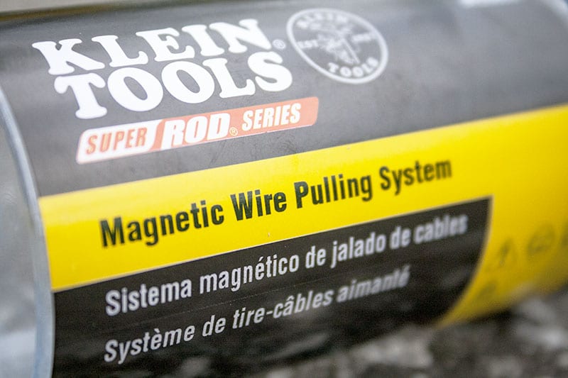 Easily Run Wires?! - Klein Tools Magnetic Wire Pulling System Demo