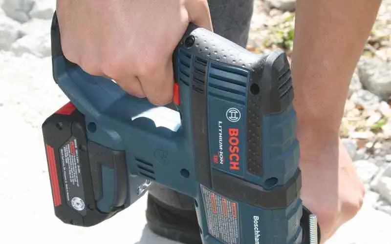 Bosch RHH180 Cordless Rotary Hammer Drill - application 1