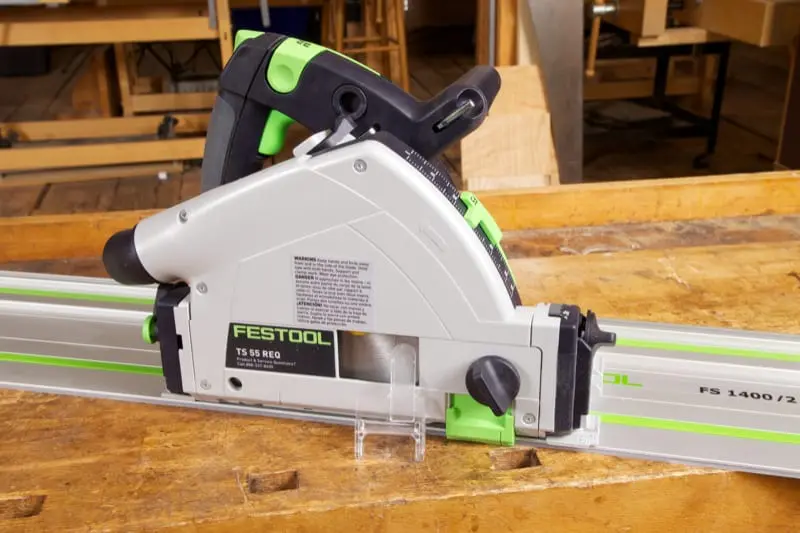 Festool TS 55 REQ splinter guard