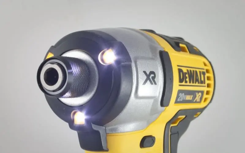 DeWalt DCF886M2 impact LEDs