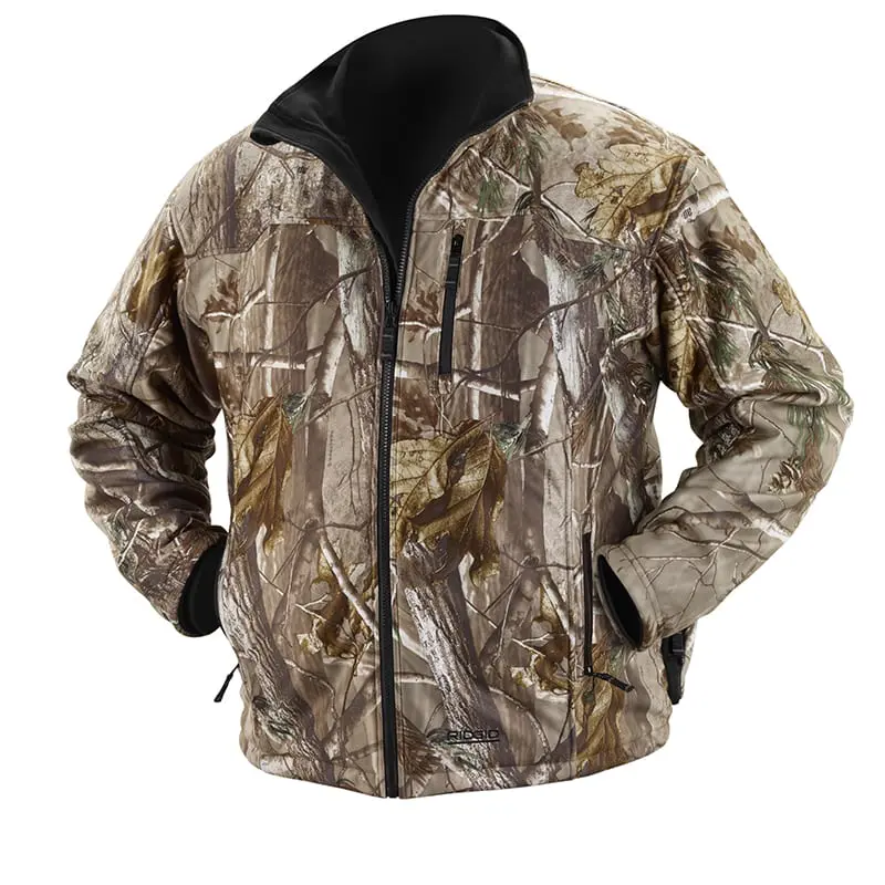 Ridgid 18V heated jacket camo