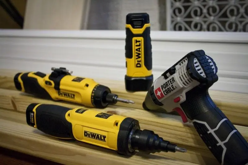 DeWalt 8V Max Tools group