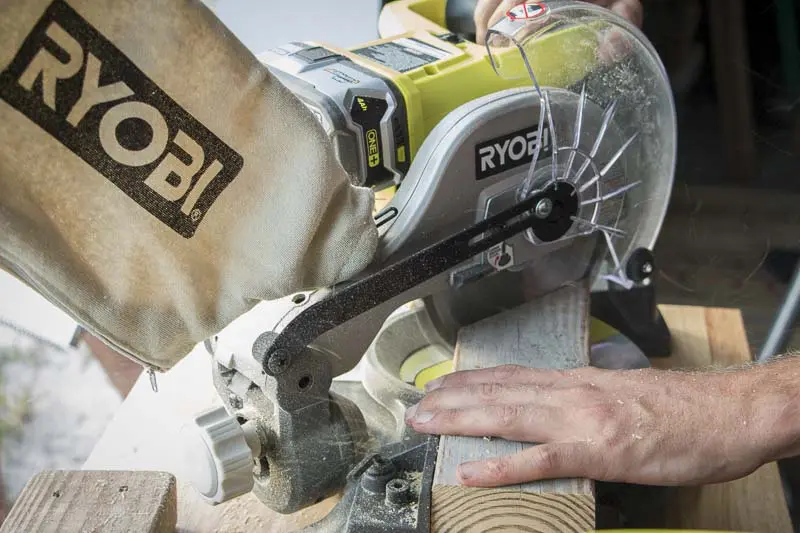 Ryobi cordless mitre saw review sale