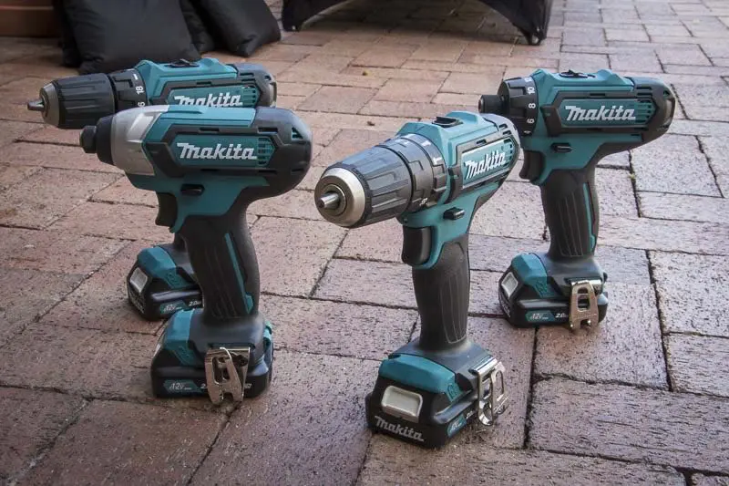 Makita 12V tools slide pack