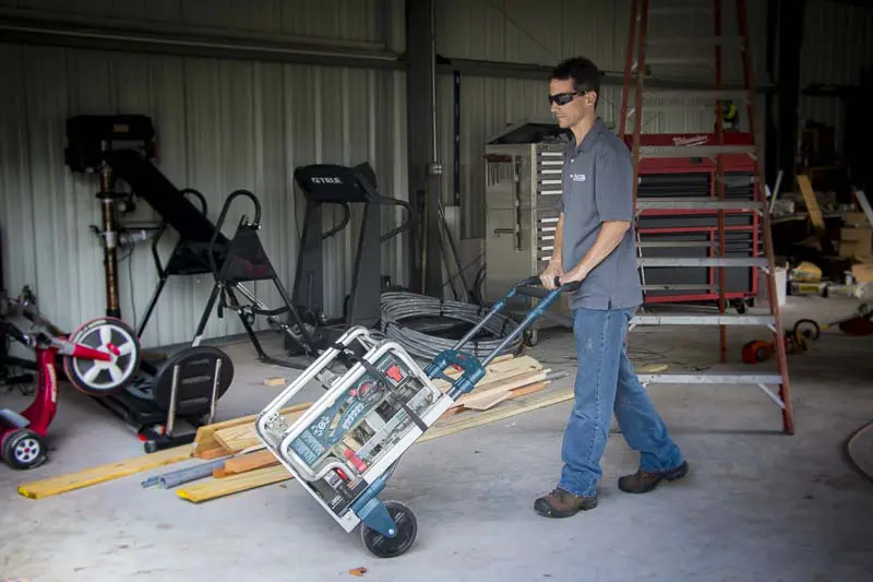 Bosch XL Cart in use