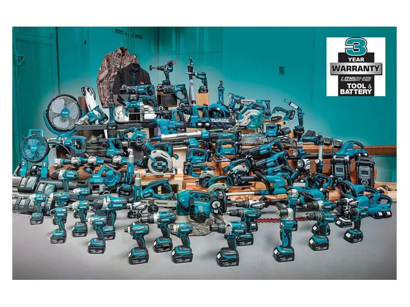 Makita 100+ Li-Ion Tools