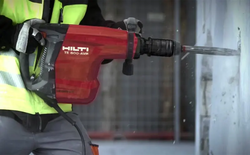 Hilti TE 800-AVR Breaker application