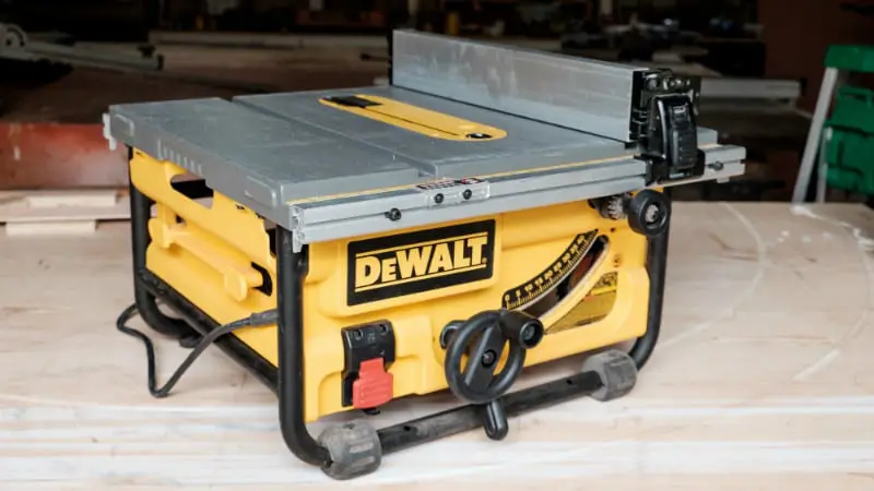 DeWalt DWE7480 Table Saw Feature