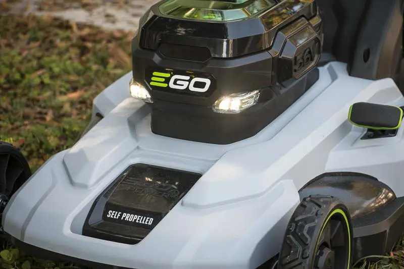 EGO self propelled lawn mower headlights