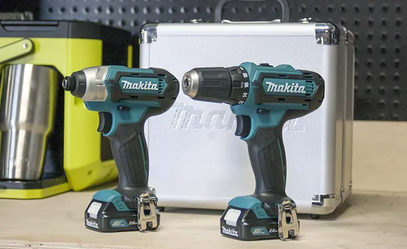 Makita 12V Max CXT 2-Tool Kit Feature