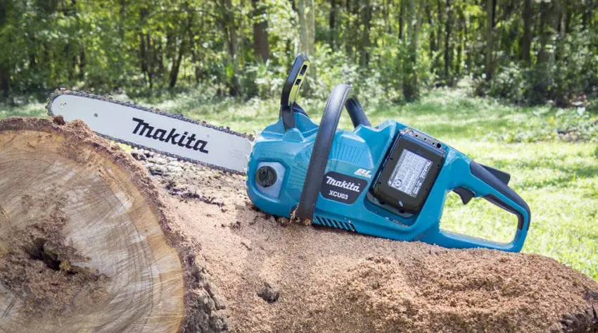 Makita battery chainsaw review sale