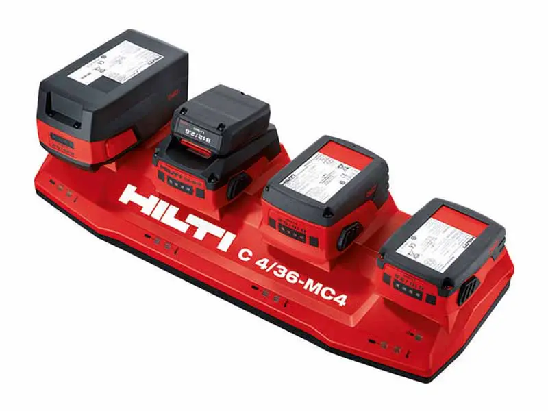 Hilti 18V Battery Packs and Multi Bay Charger Pro Tool Reviews