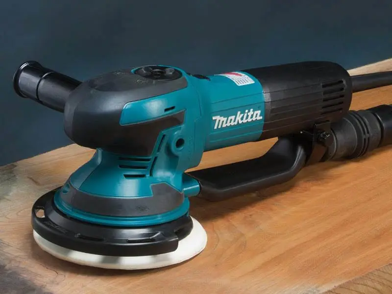 Makita 6-Inch Random Orbit Sander (BO6050J) application