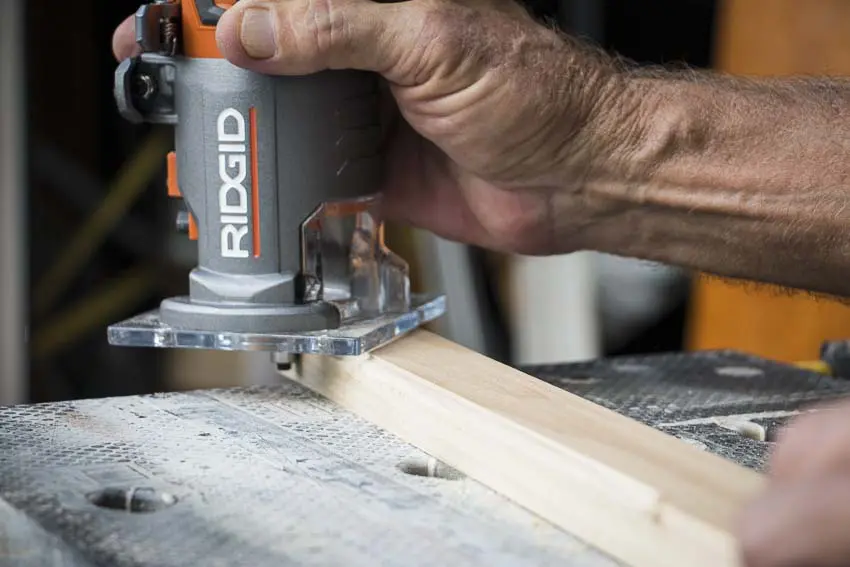 Ridgid cordless trim router pull