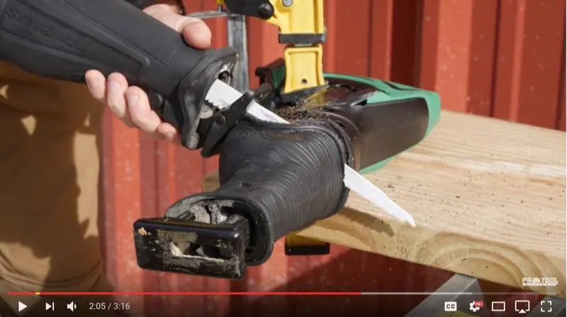 Milwaukee Ax with Carbide Teeth Video