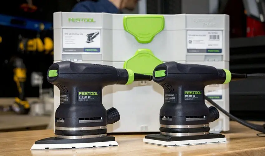 Festool DTS 400 EQ and Festool RTS 400 EQ Random Orbit Sander