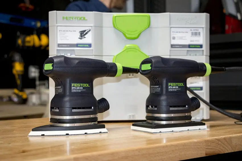 Festool DTS 400 EQ and Festool RTS 400 EQ Random Orbit Sander