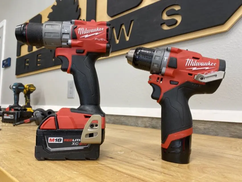 12V vs 18V tools