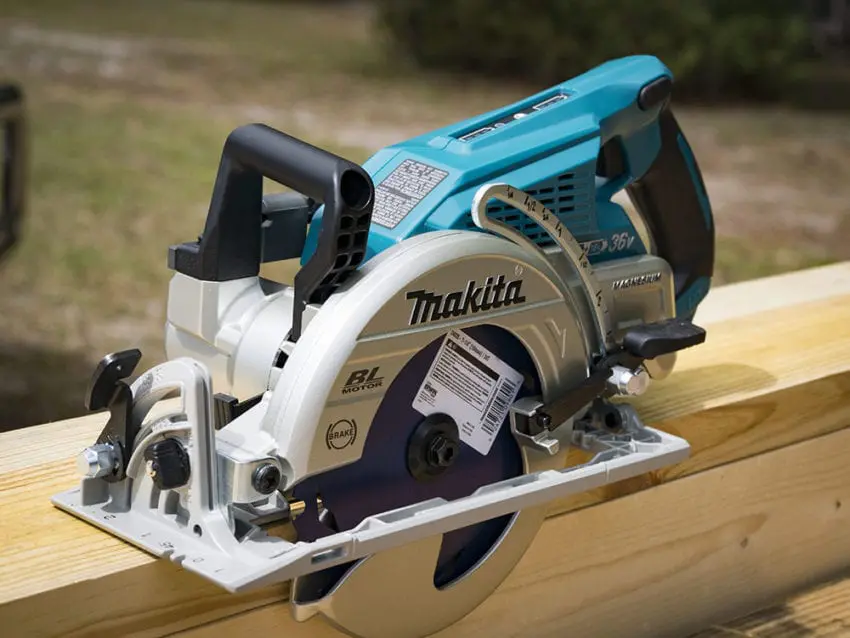 Makita 18V X2 Brushless Rear Handle Circular Saw Review PTR