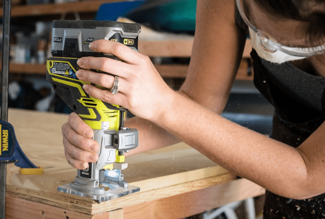 Ryobi cordless fixed base trim router sale