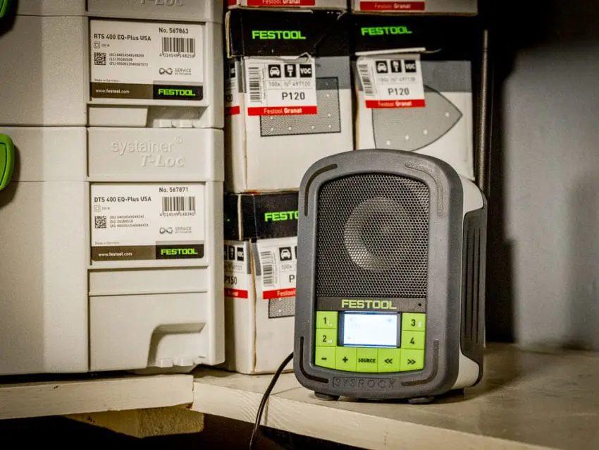 Festool SYSRock Jobsite Radio