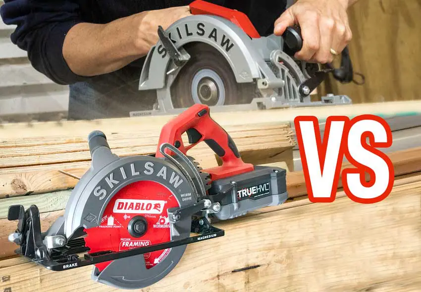 sidewinder vs worm drive circular saws