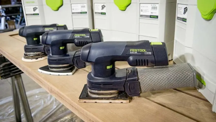 Festool Hybrid Sander Line Offers Cordless Freedom