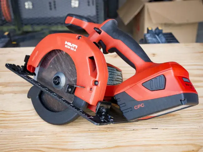 Hilti 22V Circular Saw SCW 22 A Review Pro Tool Reviews