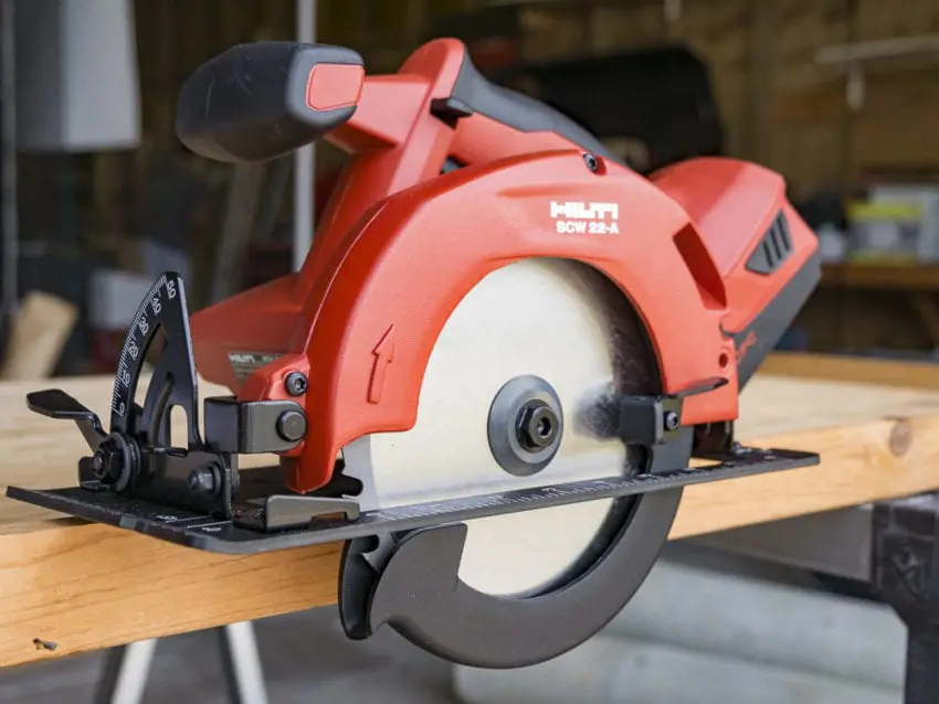 Hilti 22V Circular Saw SCW 22 A Review Pro Tool Reviews