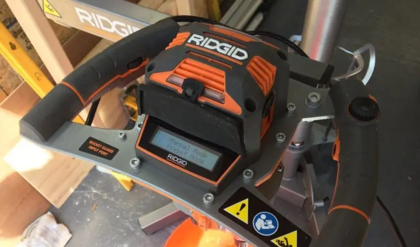 Ridgid Dual Paddle Programmable Mud Mixer