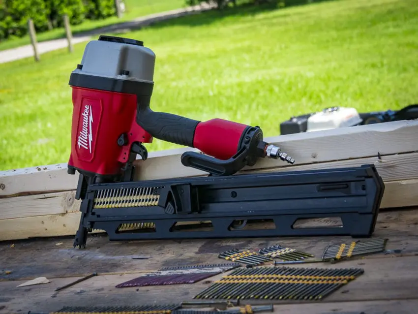 Milwaukee 21 degree framing nailer reviews sale