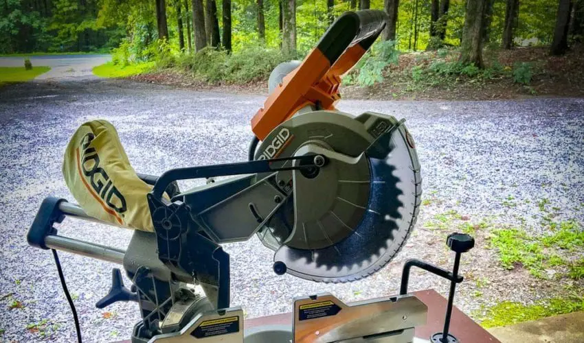 Ridgid 10" Dual Bevel Compound Miter Saw R4210 Review