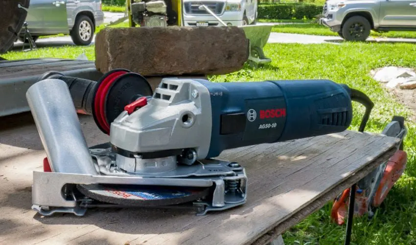 Bosch 5-Inch Angle Grinder with Tuckpointing Guard