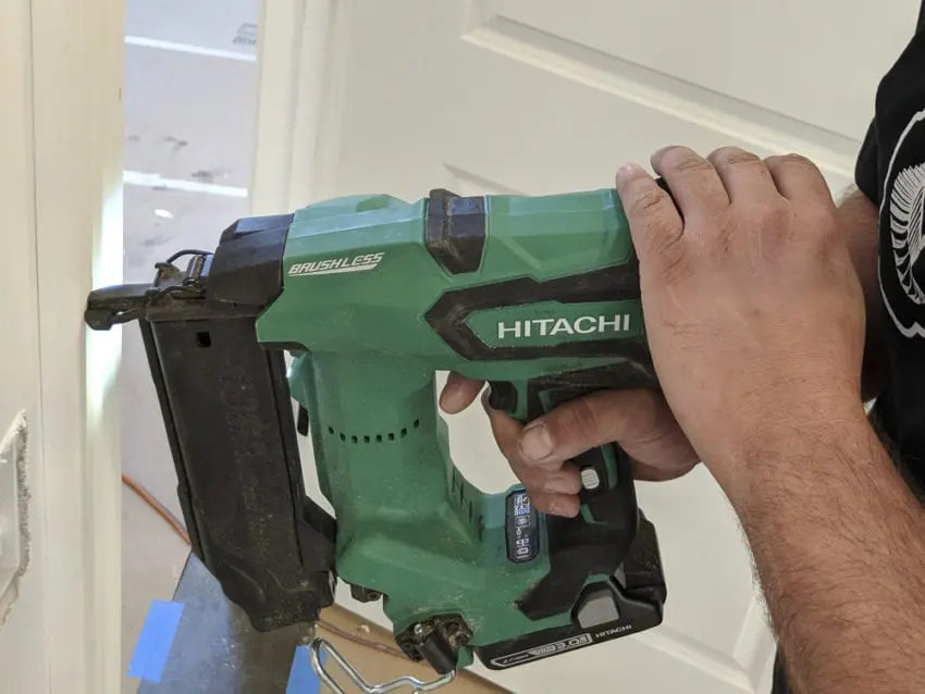 Hitachi Cordless Brad Nailer Review Pro Tool Reviews