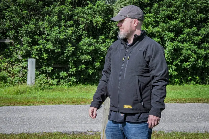 Dewalt heated jacket with hood best sale